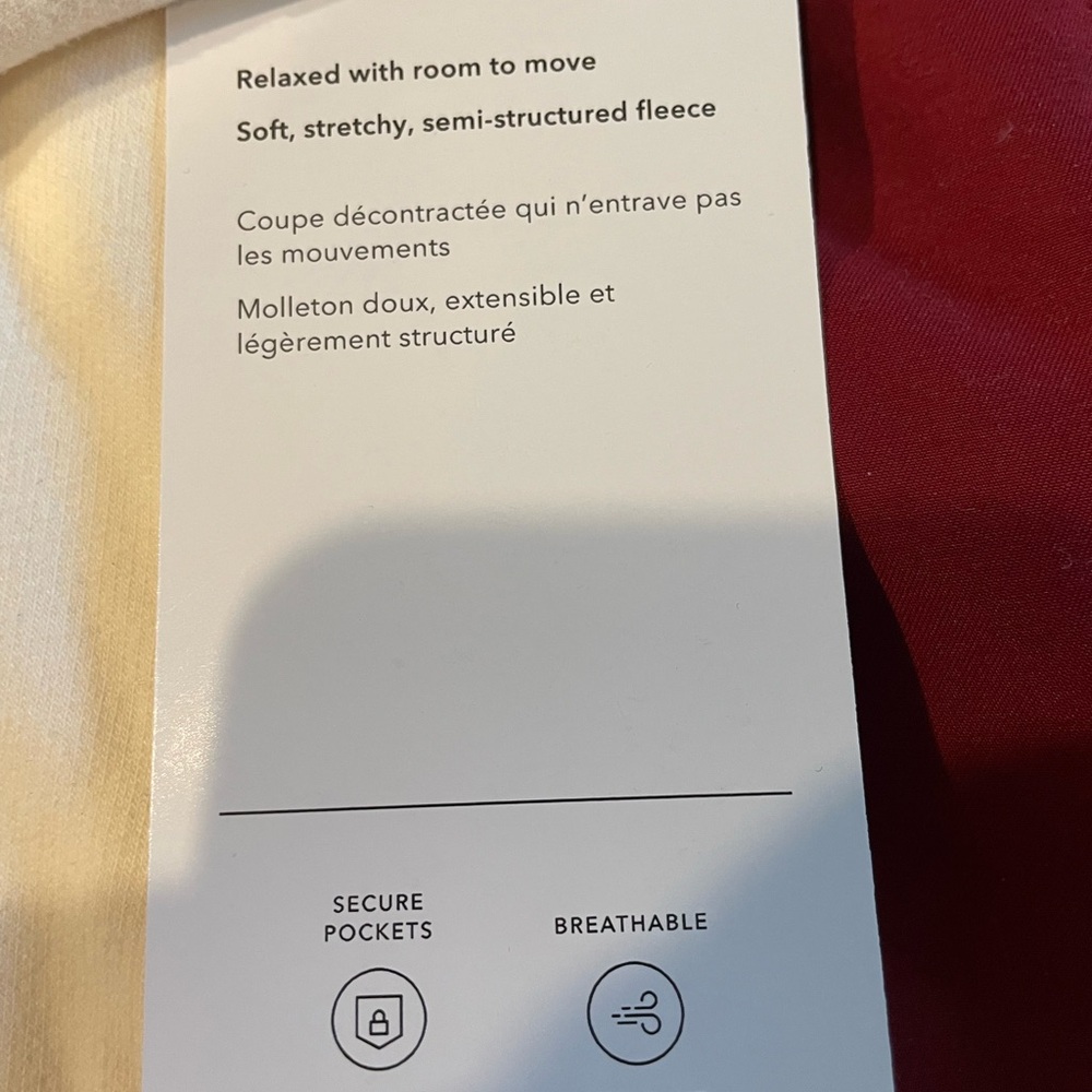 NWT Athleta Retroplush hoodie - Picture 6 of 8